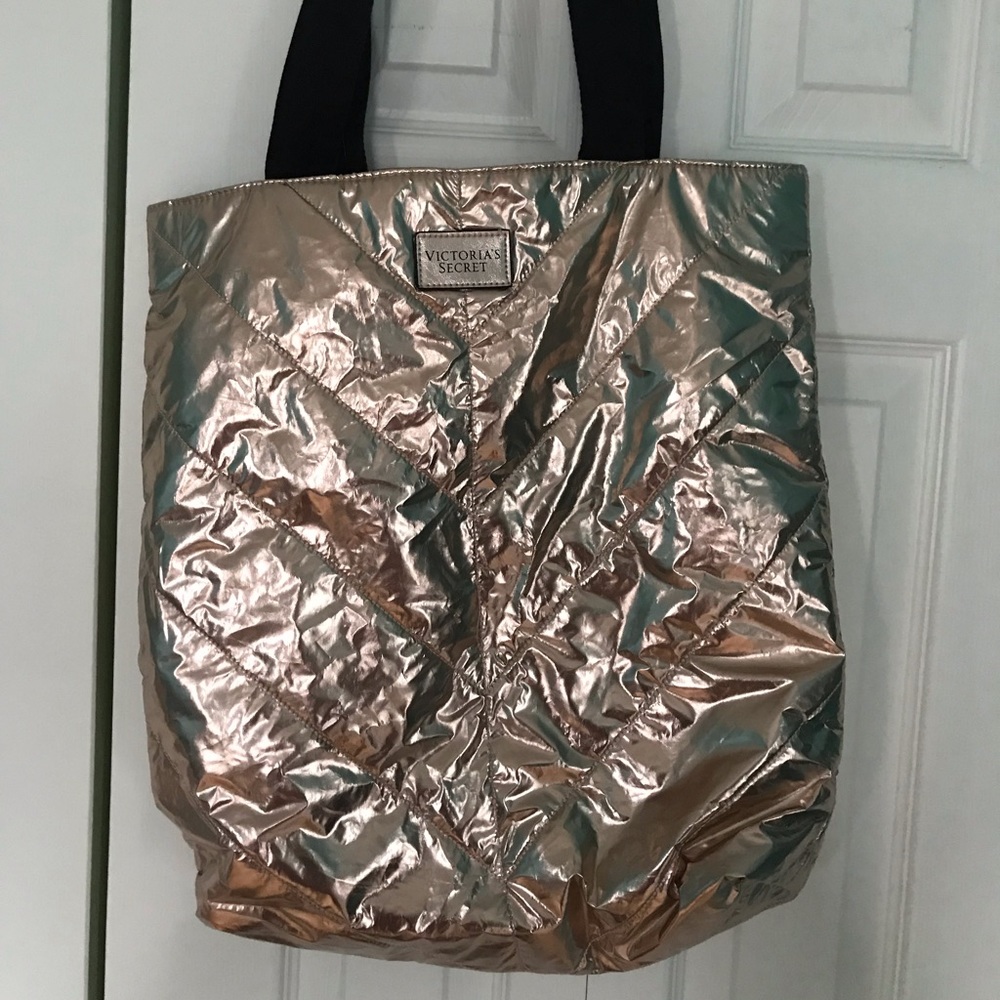 Pink Victoria’s Secret tote bag